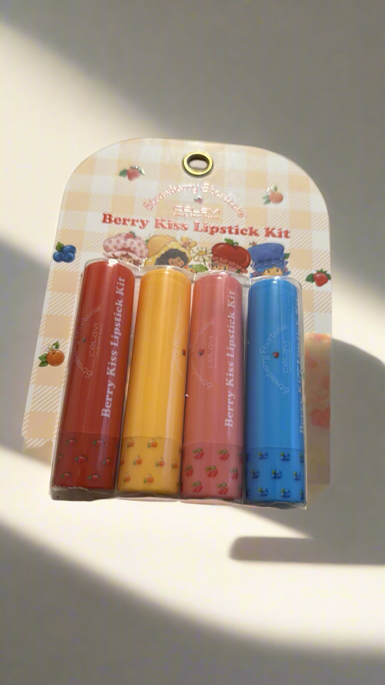 🍓🍊Strawberry Shortcake Berry Kiss Gloss Kit🫐🍒