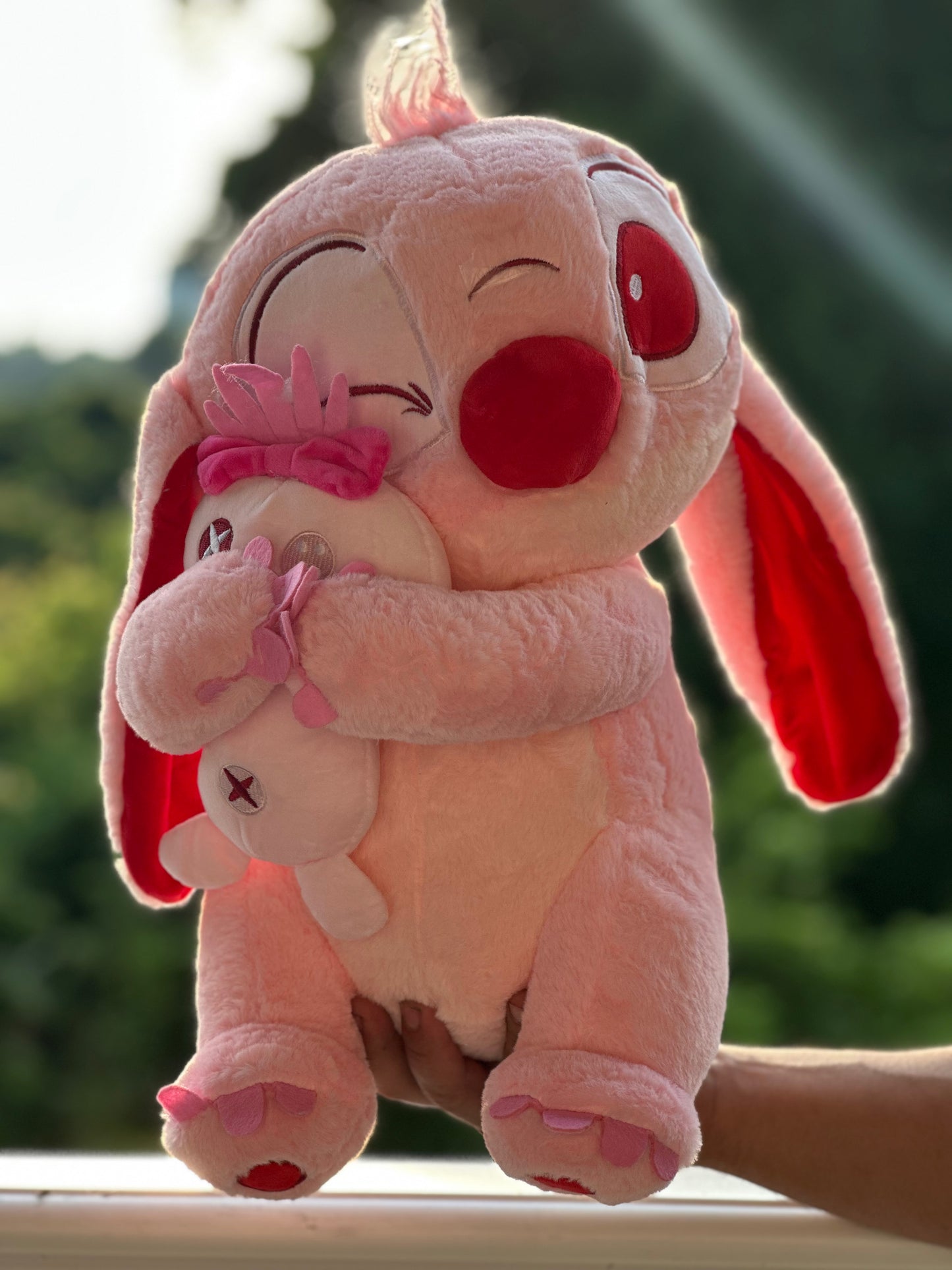 💙Stitch or Angle Plushie with blanket💗