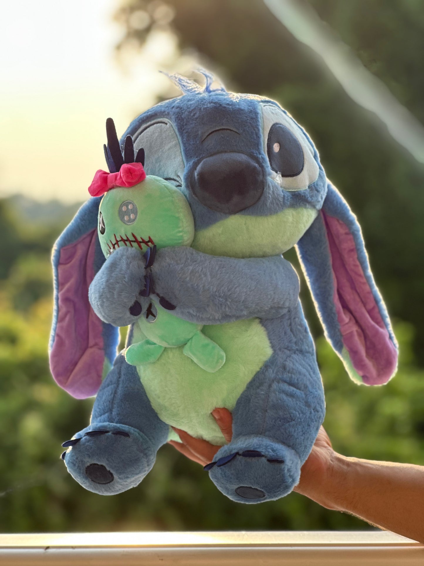 💙Stitch or Angle Plushie with blanket💗